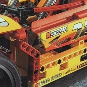 LEGO Racers: Nitro Muscle 8146 598 Pieces 2007 Sealed but Front of box Puncture