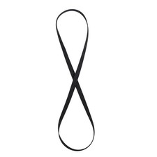 200mm Black Rubber Turntable Belt For Record Player