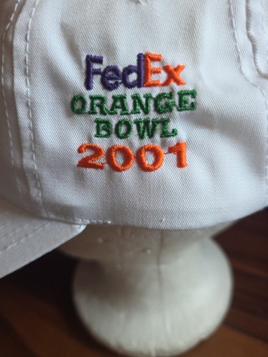 De colección Oklahoma Florida State 2001 SnapBack Sombrero Orange Bowl Nuevo FedEx El Juego - Imagen 4 de 9
