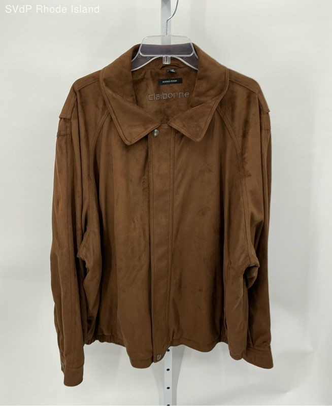 Claiborne Brown Jacket - Size 4XL