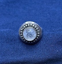Sterling Silver 925 Moonstone Ring Size 4.75