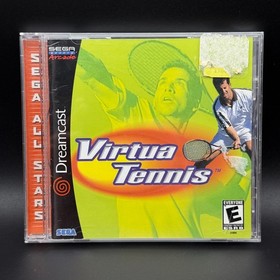 Virtua Tennis (Sega Dreamcast, 2000) Complete CIB & Working