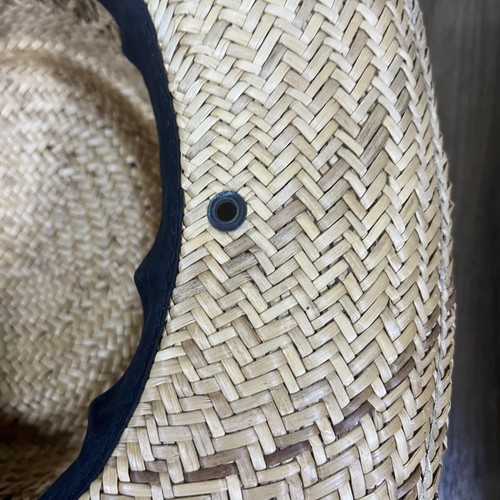 DPC Dorfman Pacific Hut Spieler Stroh natürlich belüftet Kronenkrempe Western Herren - Bild 6 von 12