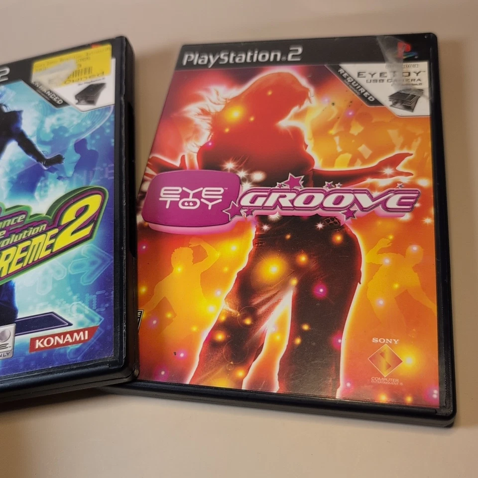 Playstation 2 EyeToy 3 Game Lot Dance Dance Revolution Extreme 2, Play, Groove - Image 4 of 4