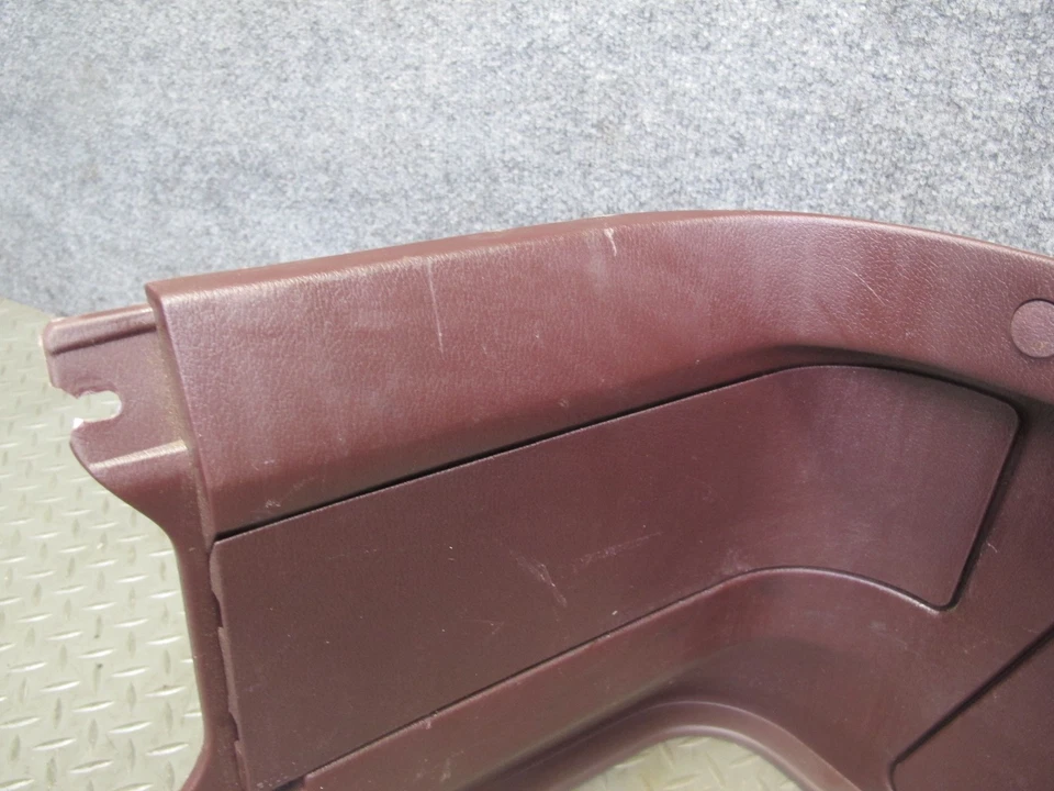 86-92 TOYOTA SUPRA MA70L NA CUARTO TRASERO IZQUIERDO MALETERO MOLDURA PANEL GRANATE OEM Foto 3 de 4