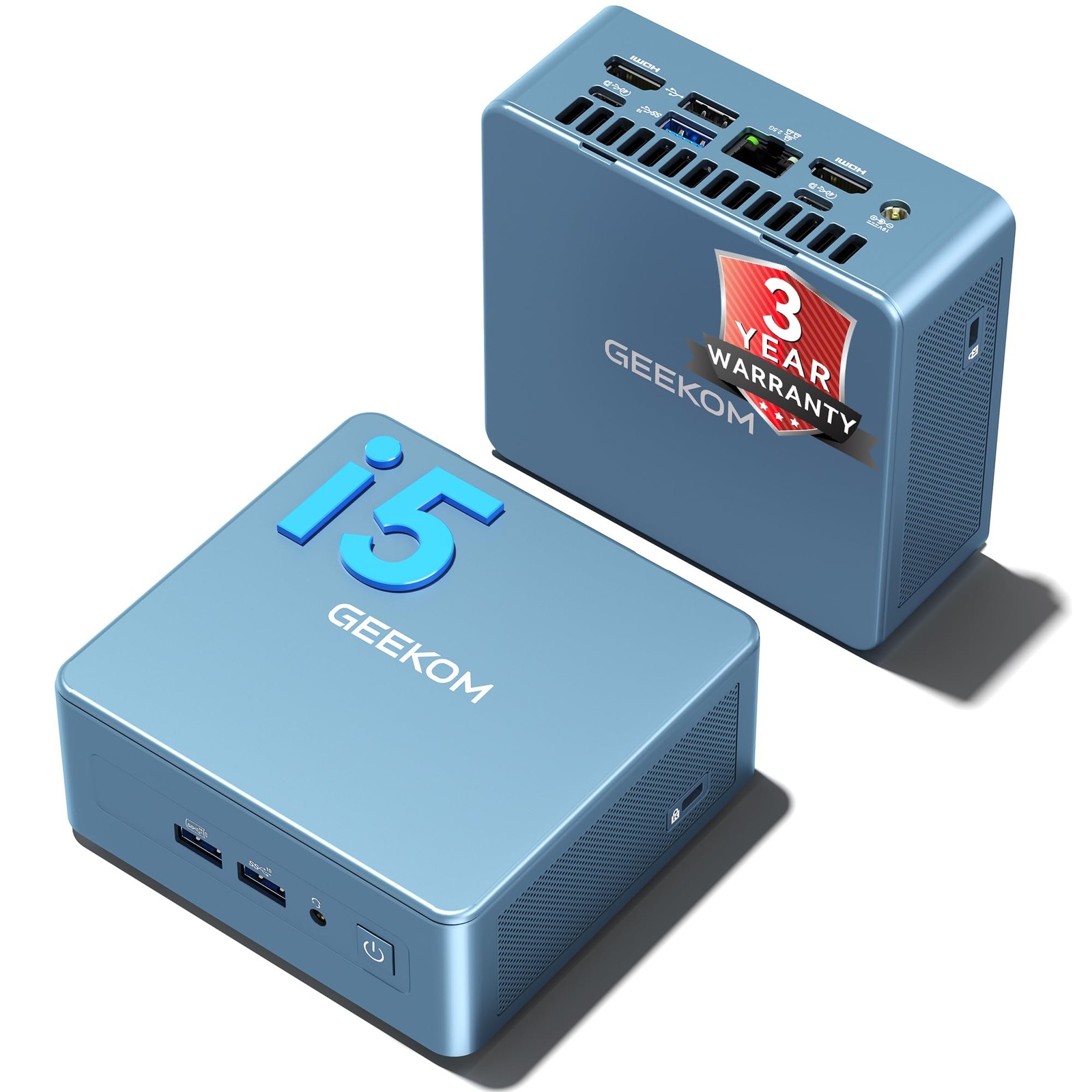Geekom Mini Pc[Business Cost-Saving Star] It12(3-Year Coverage) With 12Th Gen In