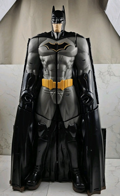 Batcave Giant Transforming Playset 34 Tall DC Comics Batman Bat-tech Spinmaster