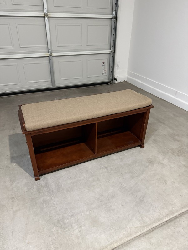 Storage Entryway Bench Mudroom Bench Foot of Bed Bench with Cushion