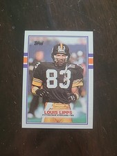 1989 Topps Louis Lipps #318 Pittsburgh Steelers