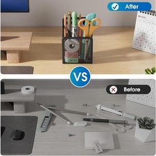 Magnetic Pen Holder Strong Magnets Whiteboard Marker Pencil Holder for Locker.