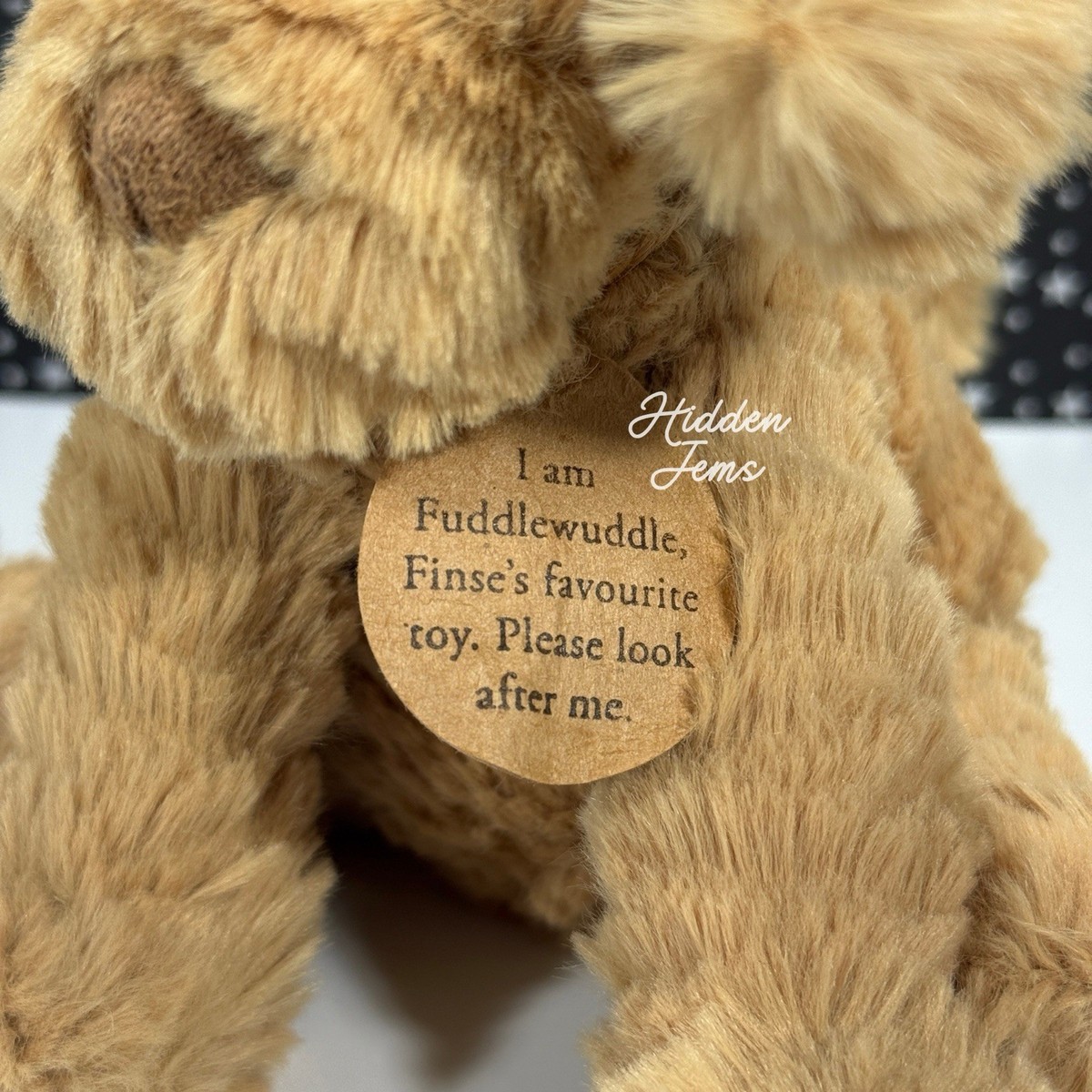 AUTHENTIC❣️Jellycat Tiny Fuddlewuddle Puppy - nwt, retired