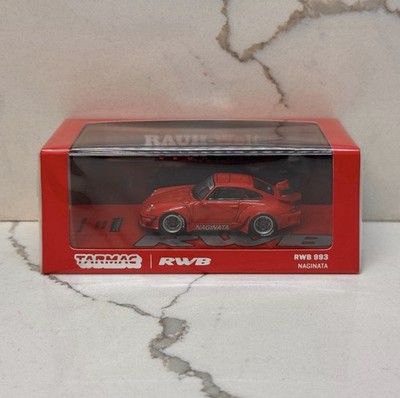 Tarmac Porsche RWB 993 Naginata Red ''RAUH-Welt BEGRIFF'' Special Edition Diecast 