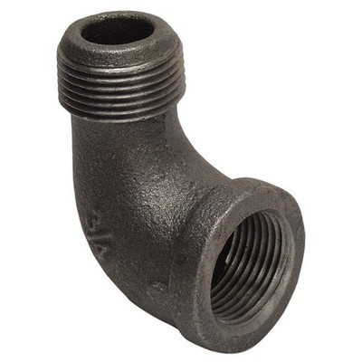PPG 55181 for PlumbMaster Black Iron 90 Street Elbow,1/2Fipxmip