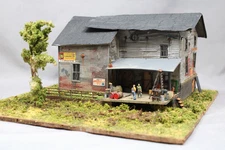 Scratch-Built HO SCALE O.H. Wright & Co. Lumber, Building Material, Millwork