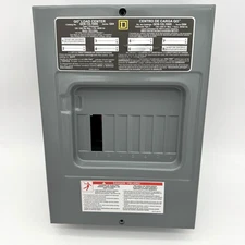 Square D 100 -Amp 6 -Spaces 12 -Circuit Indoor Main Lug Load Center QO612L100SCP