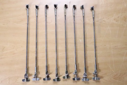 Walberg & Eye 8pz batteria basso singola tensione aste a T e artigli vintage anni 40 - Foto 1 di 13