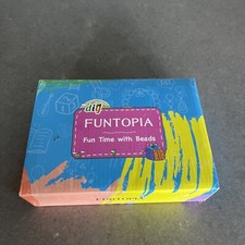 Funtopia Fun Time With Beads Bracelet Making Kit  New W/ Fast Shipping 