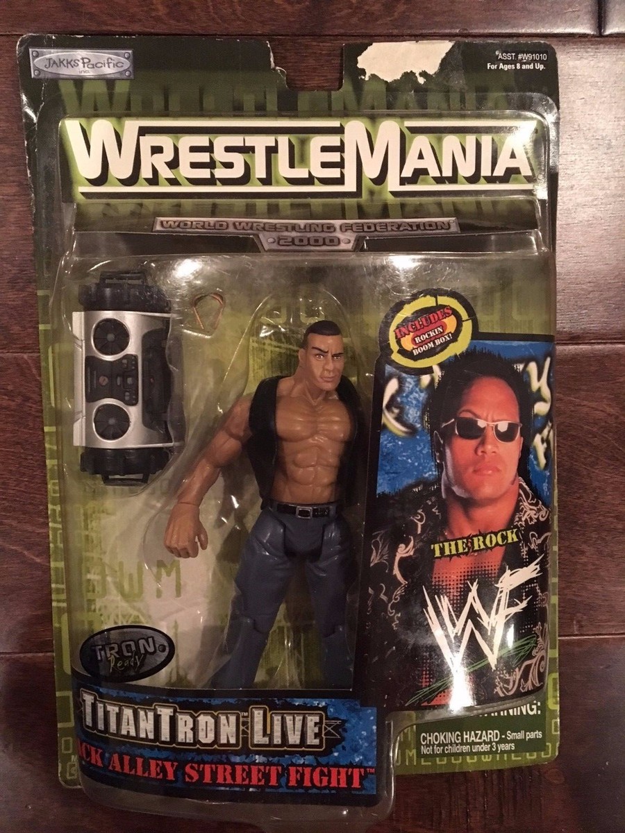 WWF WWE WrestleMania Titan Tron Live Back Alley Street Fight The