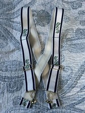 Vintage Carters Watch The Wear Elastic Adjustable Suspenders Braces RARE 