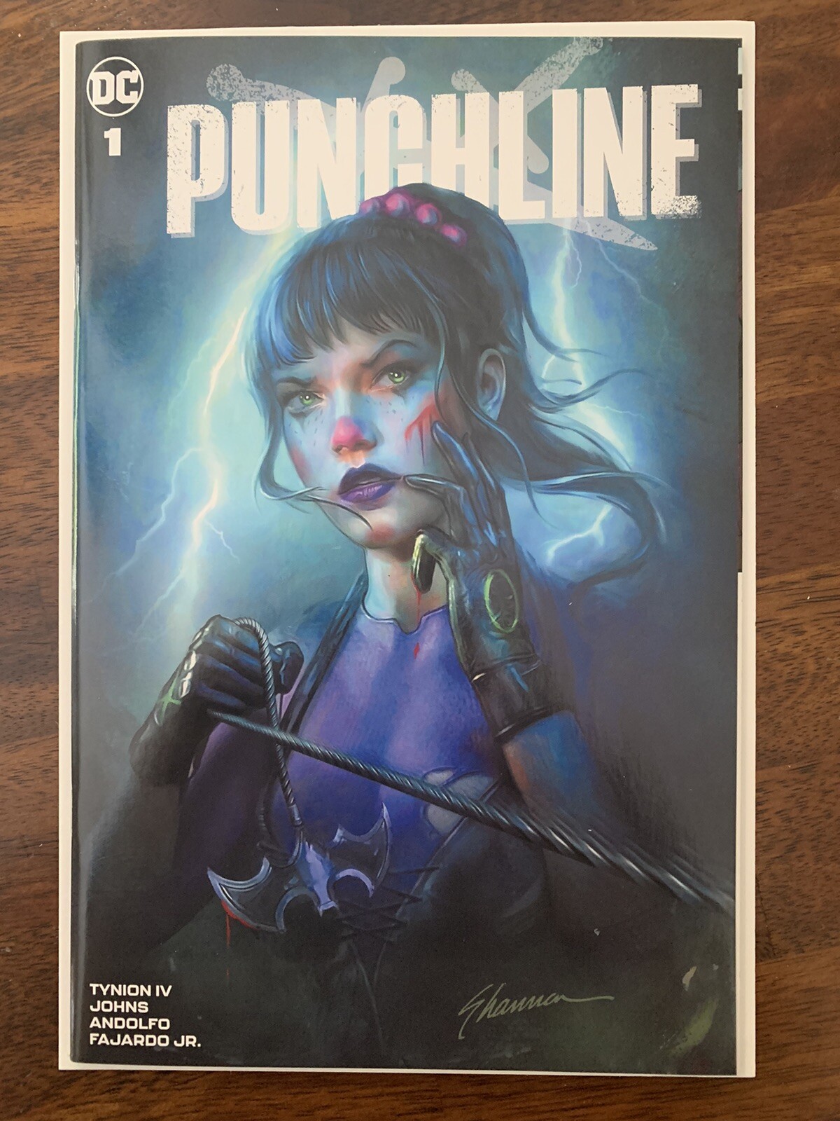 ✨PUNCHLINE #1 - Shannon Maer Trade Variant Cover - DC - 2021 - Tynion - NM+