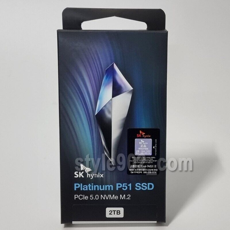 Original SK Hynix P51 Platinum 2TB SSD PCle 5.0 M.2 NVMe Original SK Hynix P51 Platinum 2TB SSD PCle 5.0 M.2 NVMe