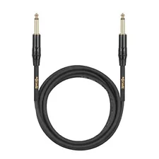 Clef Audio Labs Instrument Guitar Cable 6.35mm TS to 6.35mm TS Black - 10FT-1PK