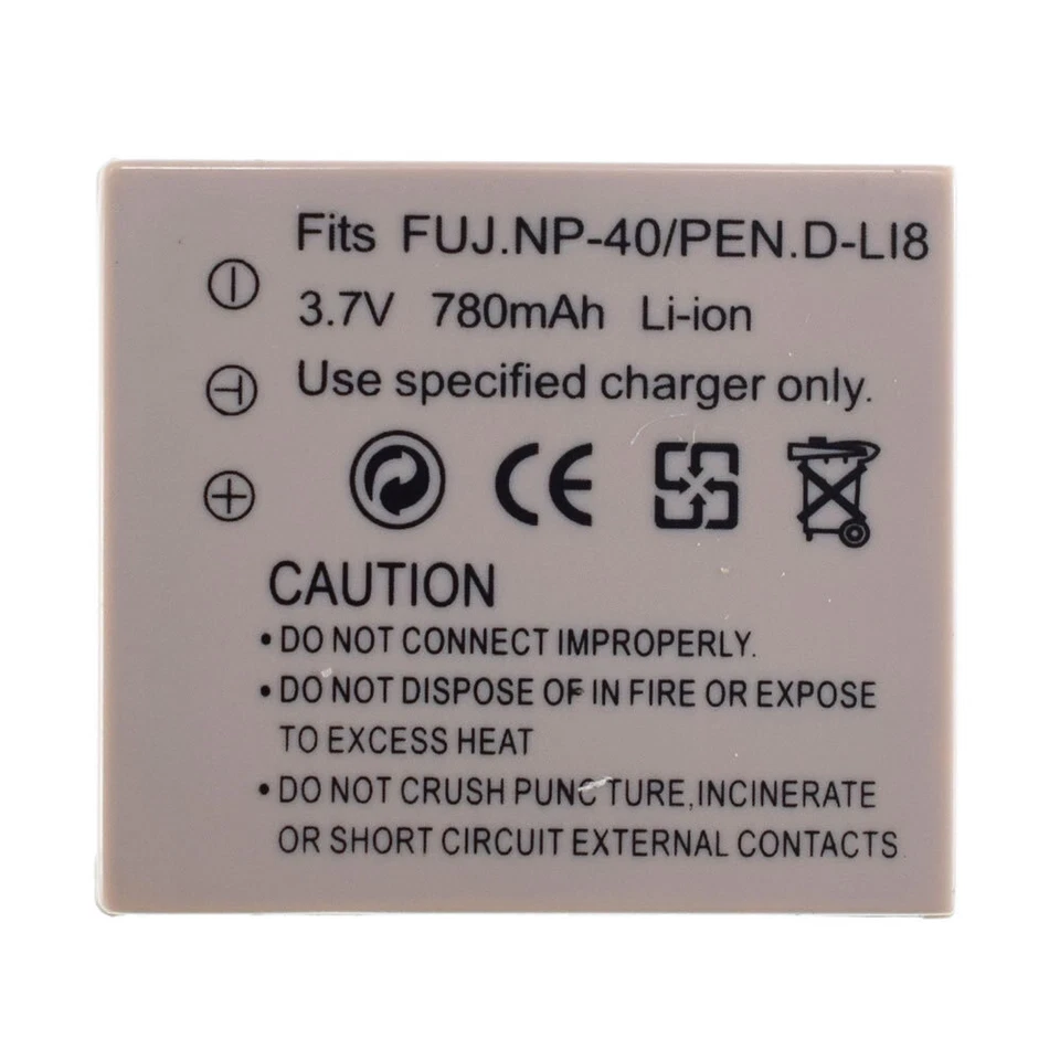 Battery or charger for Pentax D-Li8 Minolta NP-1 Optio A10 Ricoh Caplio 10G Benq - Image 3 of 4