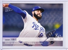 Jakob Junis Royals Shutout MarinersTopps NOW Moment 60 on 4-9-18 2018 PR=269