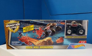 monster jam brick wall breakdown