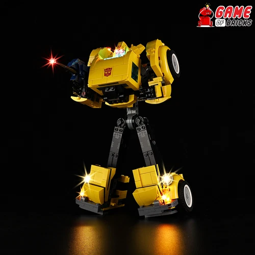 LED Light Kit for Bumblebee - Compatible with LEGO® 10338 set