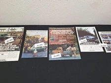 5 Vintage 1972 AMC RAMBLER ADS Original Print Ad HORNET