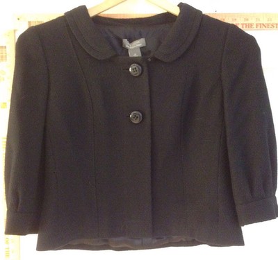 Ann Taylor 8P Black Blazer