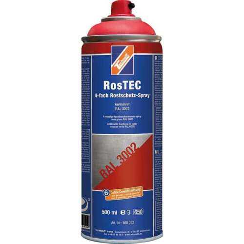 TECHNOLIT Rostschutz Spray RosTEC 4-Fach, Farbspray Korrosionsschutz Grundierung - Bild 5 von 13