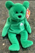 Ty Beanie Baby “Erin” Bear, Retired. With Tags