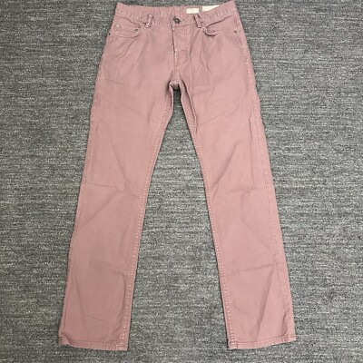 AllSaints Jeans Men 30X32 Pink Sodium Iggy Button Fly Pocket - Main Image