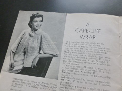 Bestway Knitting No. 66 – KNITTED BEDROOM WEAR - 1940's Knitting Patterns - Picture 16 of 18