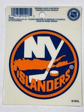 NY New York Islanders Hockey NHL Reusable Static Cling Window Decal Sticker