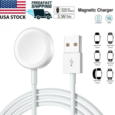 For Apple Watch Series 1/2/3/4/5/6/7/8/Ultra Magnetic Charging