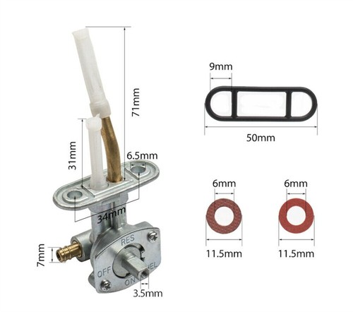 Robinet d'essence 0470-445 pour ARCTIC Cat454 CAT 250 300 400 500 4X4 2X4 - Photo 4/9