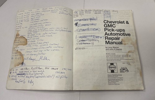 Haynes Repair Manual 24064 (420) Chevrolet & GMC Pick-Ups 1967-1987 2WD 4WD READ - Picture 4 of 7