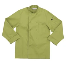 Large Genova Chef Coat (Chef Works) - NWT Lime Green