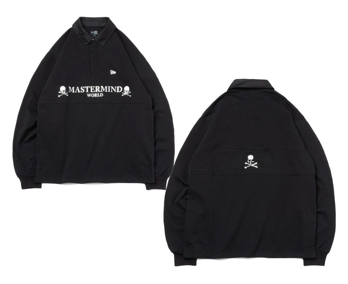 New Era Golf x mastermind WORLD Long Sleeve Rugger Shirt New Era Golf x mastermind WORLD Long Sleeve Rugger Shirt