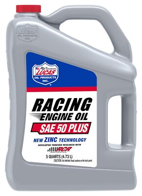 SAE 50 Plus Racing Motor Oil/3x1/5 Quart