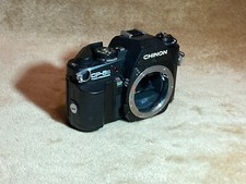 CHINON CP-5 -- 35mm film camera SLR body, Pentax K-Mount System, Black