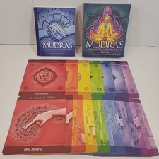 Mudras Deck & Book Set - For Awakening The Energy Body 40 Cards Deck Chakra Mind