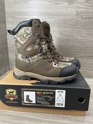 Irish Setter Terrain Insulated Waterproof Hunting Boots for Men - 9 D