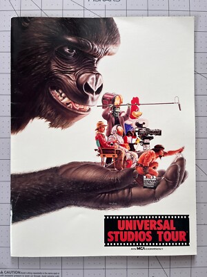 UNIVERSAL STUDIOS TOUR - 1986 - Tourist Booklet *Very Good Condition*