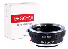 Beschoi Lens Mount Adapter for Canon EOS Lens to Sony Alpha NEX E-Mount Camera