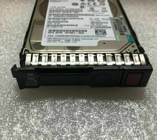 New 781518-B21 HP 1.2TB 12G SAS 10K 2.5" SFF SAS HDD 781578-001 FOR G8 G9 - Bild 2 von 5