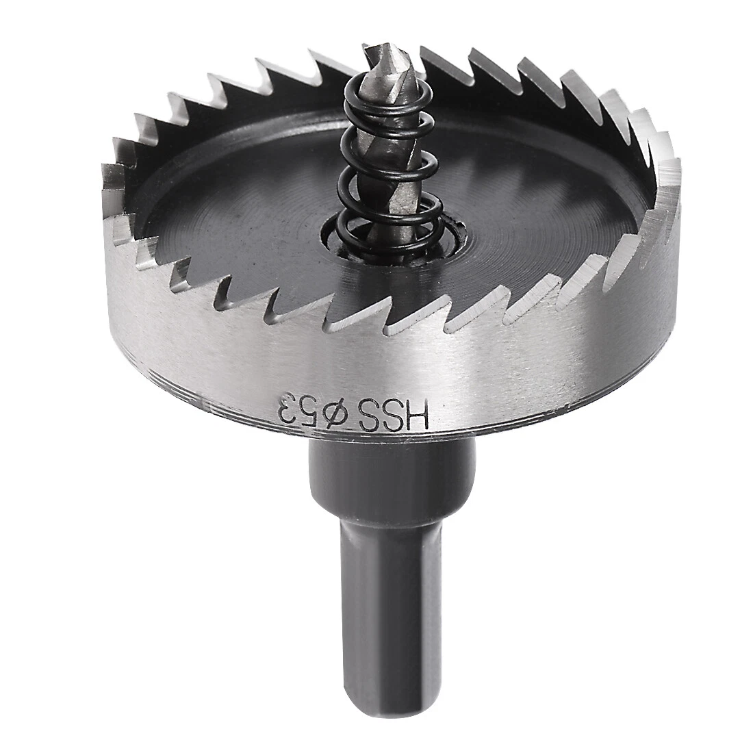 53mm High Speed Steel Drill Bit Hole Saw Cutter for Metal Alloy